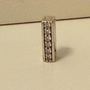 Pandora Silver Bracelet with Clear Crystals